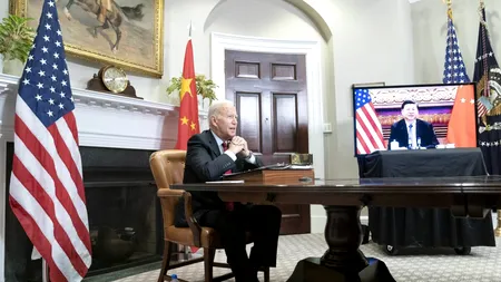 Xi Jinping l-a avertizat pe Joe Biden „să nu se joace cu focul” în privinţa Taiwanului