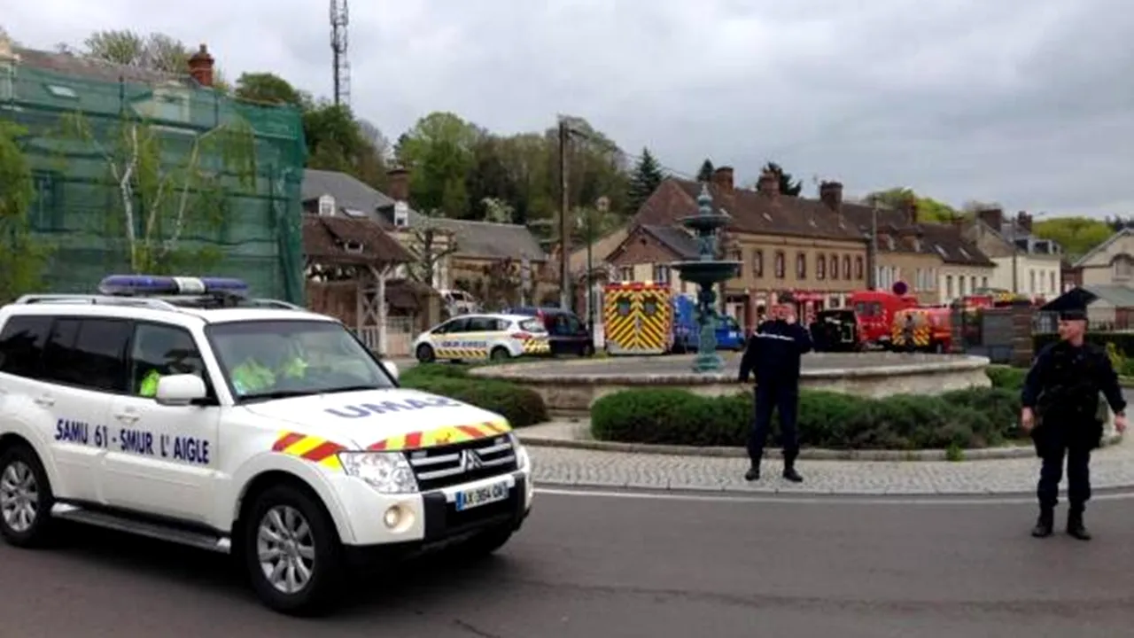 Explozie puternică la periferia Parisului