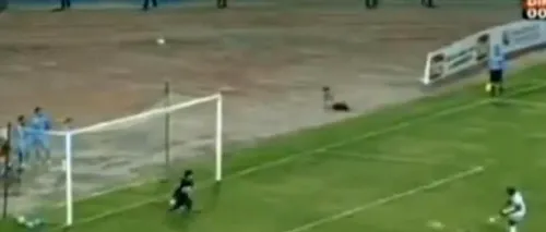 Un gol dintr-o execuție interzisă a făcut senzație într-un amical din Portugalia. VIDEO