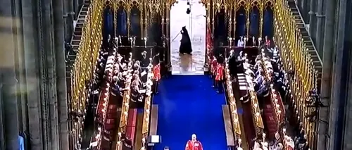VIDEO | Moartea cu Coasa la încoronarea Regelui Charles al III-lea. Imaginile care au devenit virale