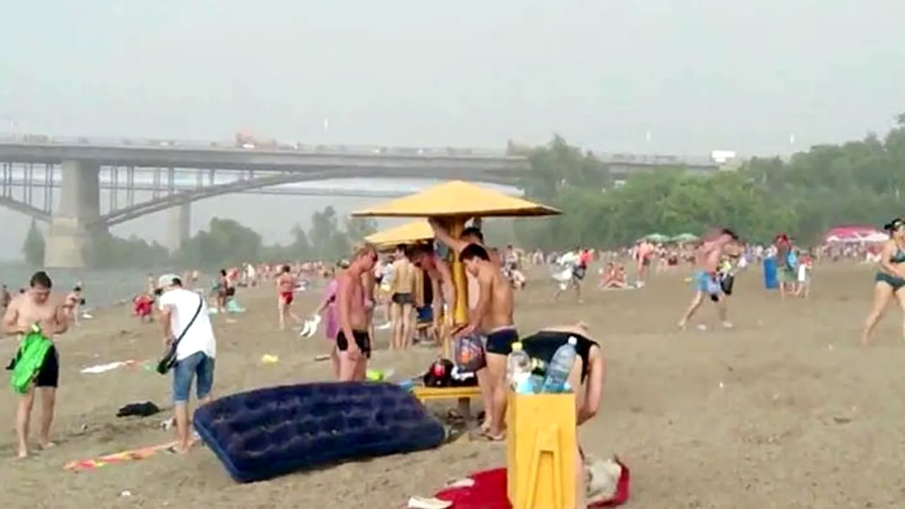 Stăteau liniștiți la plajă. Ce a urmat par a fi scene rupte dintr-un film de groază