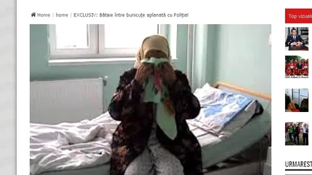 O femeie de 91 de ani se afla în grija uneia de 78. Când au văzut ce se întâmplă în curtea ei, vecinii au sunat la 112 