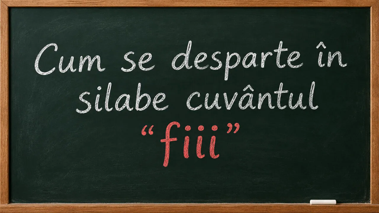 Cum se desparte în silabe cuvântul 
