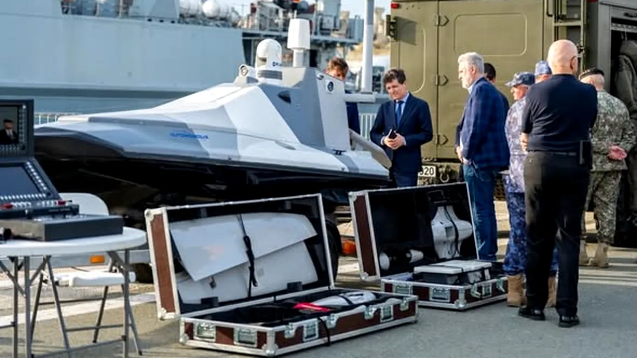 Nicușor Dan, pe flancul de Est al NATO. Președintele a vizitat sediul SCOMAR, scutul Poliției de Frontieră maritimă