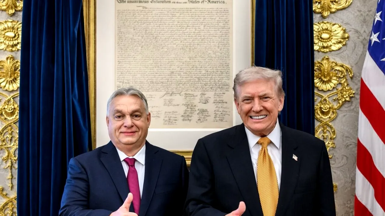 Donald Trump îi face un cadou uriaș lui Viktor Orban și îl scutește de sancțiunile impuse Rusiei