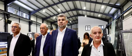 Vizită a premierului Marcel Ciolacu la o fabrică de sticlă din Hunedoara: Un exemplu de succes despre cum afacerile românești se susțin cu fonduri UE