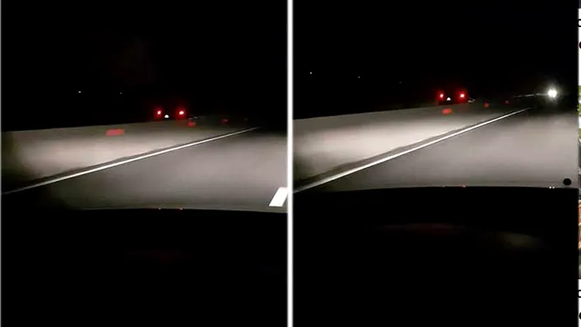 UPDATE: Șoferul filmat când merge pe contrasens pe DN1 cu 130 km/h a fost identificat. Poliția Prahova verifică de ce polițiștii sesizați prin 112 nu l-au oprit la Comarnic