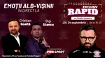 „EXCLUSIV RAPID” debutează astăzi! Gigi Stancu și Cristian Soaita, invitații primei ediții