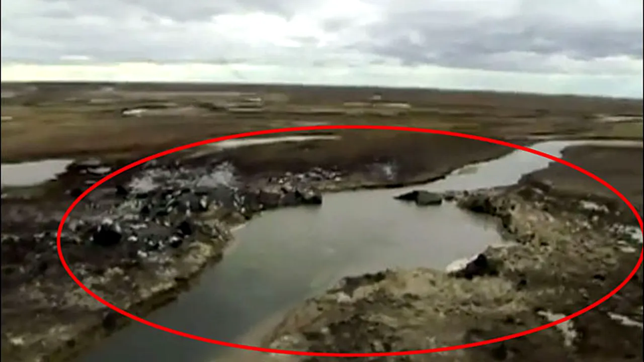 Fenomenul extrem care îi îngrozește pe locuitorii din această zonă a Siberiei.  „A fost o flacără de foc, apoi fum și totul s-a umplut cu apă