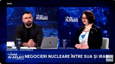 Ioana Bercean: Nu Rusia, ci Iranul este o amenințare împotriva intereselor americane. China este o amenințare la supremația tehnologică a SUA