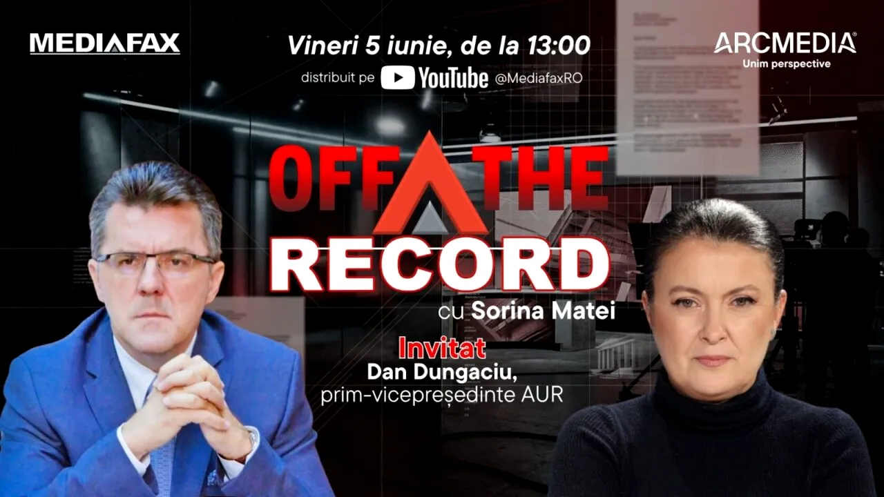 OFF The Record I Invitat: Dan Dungaciu – prim – vicepreședinte AUR
