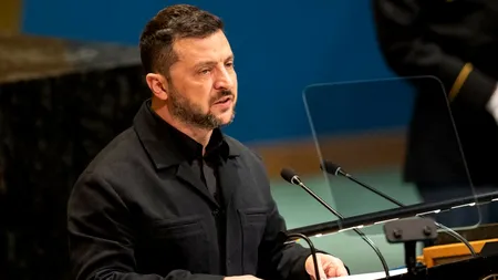 Zelenski cere sprijinul aliaților la ONU. Liderul de la Kiev a purtat discuții cu Macron și Rutte despre provocările Rusiei în spațiul aerian european