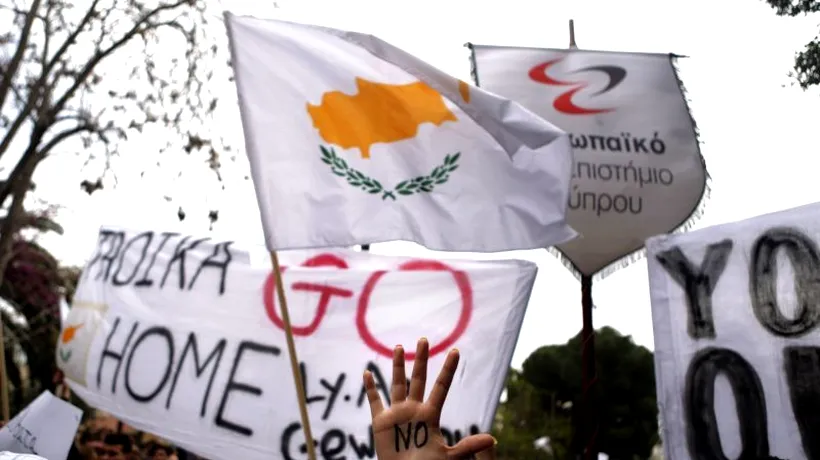 Manifestație a naționaliștilor ciprioți la Nicosia împotriva planului european de salvare
