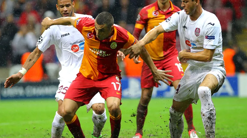 Cât primesc jucătorii de la Galatasaray pentru o victorie în meciul cu CFR Cluj
