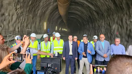 Cristian Pistol, noi DATE despre secțiunea 4 a autostrăzii Sibiu-Pitești: ,,Se lucrează acum în șantier cu 500 muncitori și 200 de utilaje