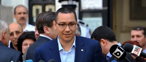 Ponta: Partidul fanariot PDL a furat la guvernare și crede că cineva din afară îl repune la putere