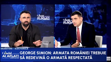 George Simion: „Eu nu aș fi DONAT Sistemul Patriot”
