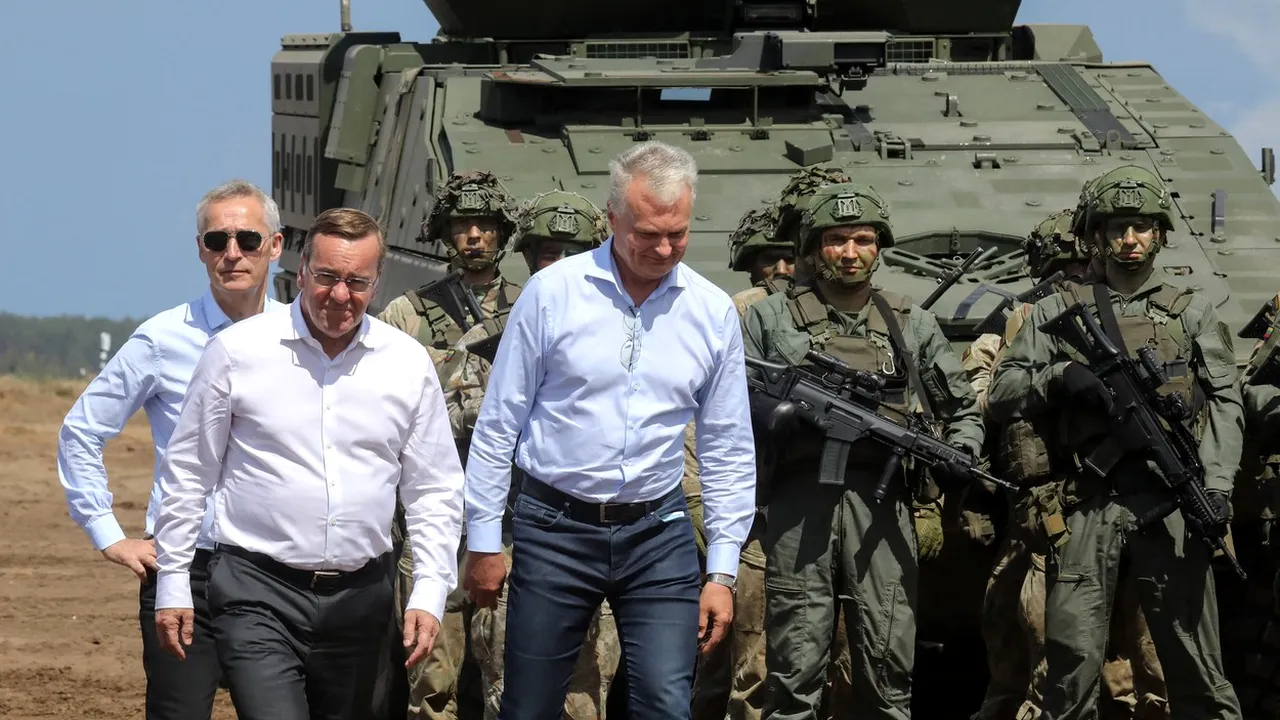 Germania, pregătită să trimită trupe în Lituania. Mișcarea ar urma să întărească securitatea pe Flancul Estic al NATO