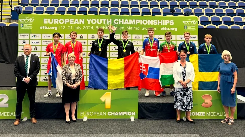 Tricolorii de la TENIS de masă au cucerit 11 medalii la Campionatele Europene