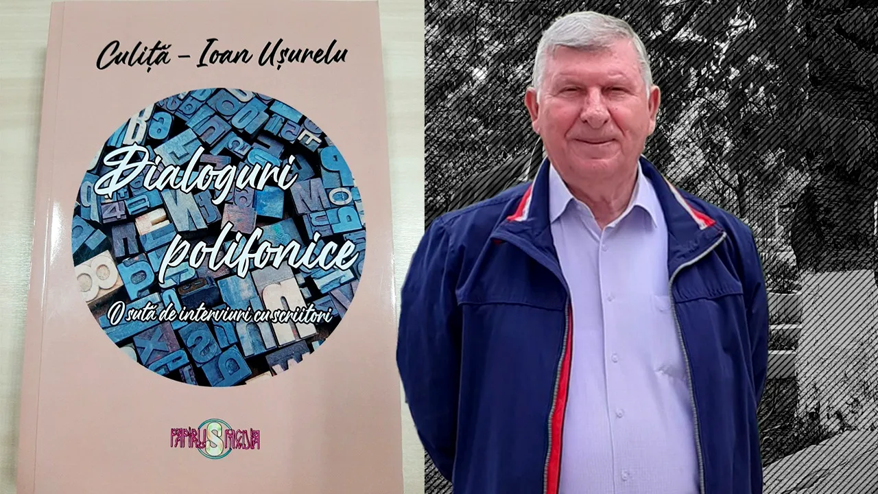 Lansare de carte | Culiță-Ioan Ușurelu - ”Dialoguri polifonice. O sută de interviuri cu scriitori”