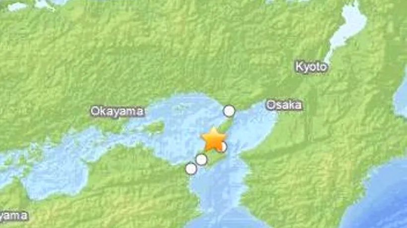 Un cutremur cu magnitudinea de 6,0 s-a produs în vestul Japoniei. Nu a fost emisă alertă de tsunami
