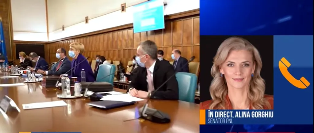 GÂNDUL LIVE. Alina Gorghiu, senator PNL: „Îl susținem pe Florin Cîțu în decizia privind demiterea lui Vlad Voiculescu. Nu credem că USR-PLUS vor da dovadă de iresponsabilitate” | VIDEO