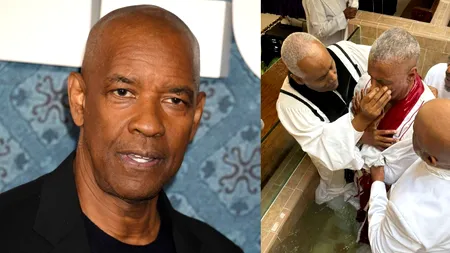 Denzel Washington s-a BOTEZAT cu doar câteva zile înainte de a împlini 70 de ani. A făcut o schimbare de CARIERĂ