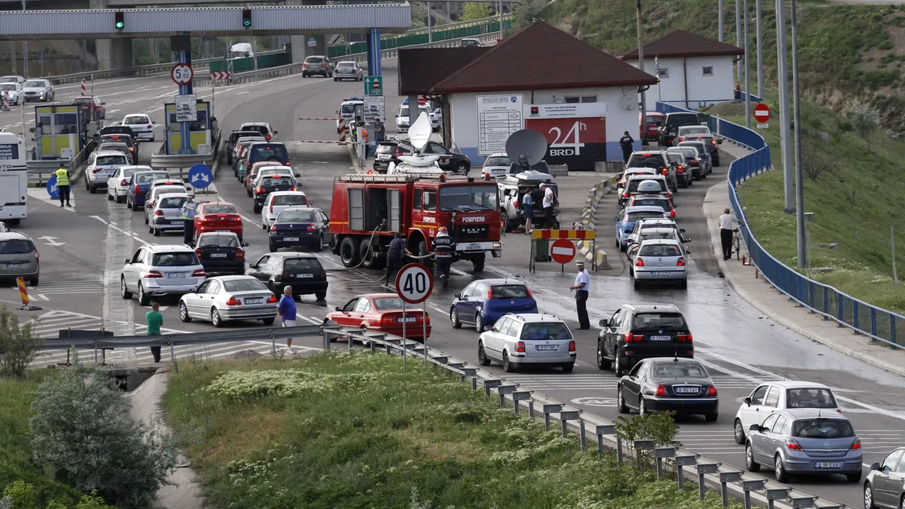 În atenția șoferilor: Aglomerație pe Valea Prahovei pe sensul spre stațiunile montane