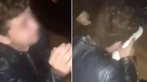 Imagini de coșmar: Adolescent bătut de două fete și obligat să le sărute pantofii: „Pupă aici, pupă onoarea!” (VIDEO)