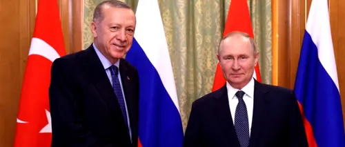 Erdogan se pregătește să-l viziteze pe Putin, la reședința de vară a ”Țarului”. Marea Neagră, miza negocierilor din fostul palat al lui Stalin