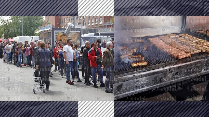 Coadă uriașă, ca în comunism, de 1 Mai, la celebrii MICI de la OBOR