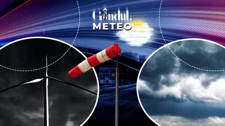 Cum se schimbă vremea în orele următoare: lapoviță, ninsoare și rafale de vânt. Prognoza detaliată de la ANM, pentru Gândul