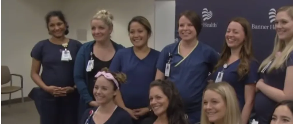 Aglomerație de BEBELUȘI într-un spital din Arizona. 16 asistente GRAVIDE în același timp 