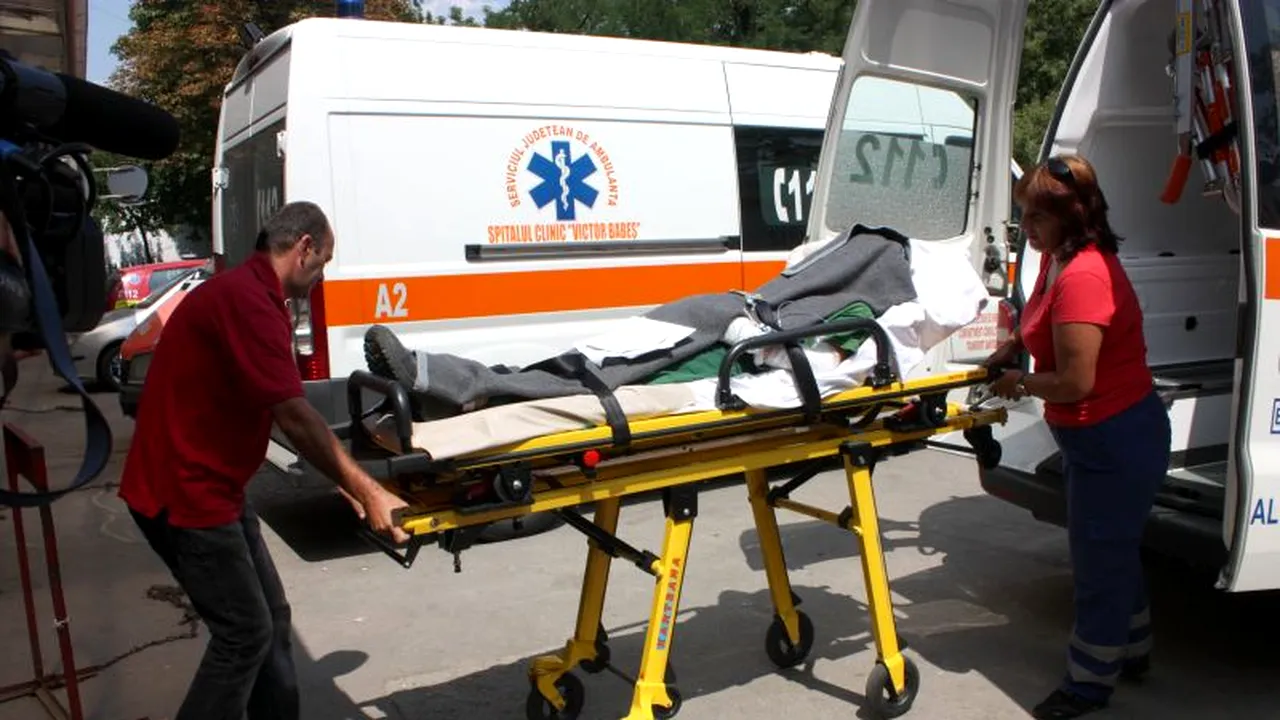 Bărbat la spital cu arsuri după ce un POLIȚIST i-a aruncat o SUBSTANȚĂ CHIMICĂ PE FAȚĂ. 