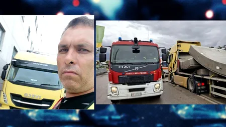 Marian, un șofer roman de TIR, a murit strivit de propria încărcătură colosală. Comunitatea locală este bulversată