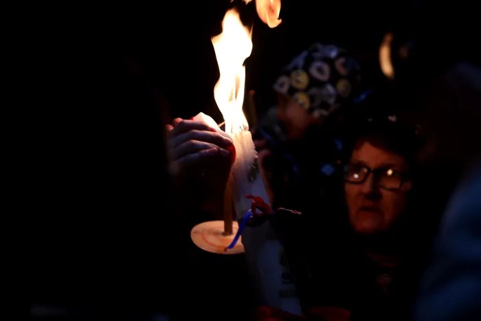 Slujba de Înviere de la Catedrala Patriarhală (2023) / Sursa foto: Alexandra Pandrea (Gândul)