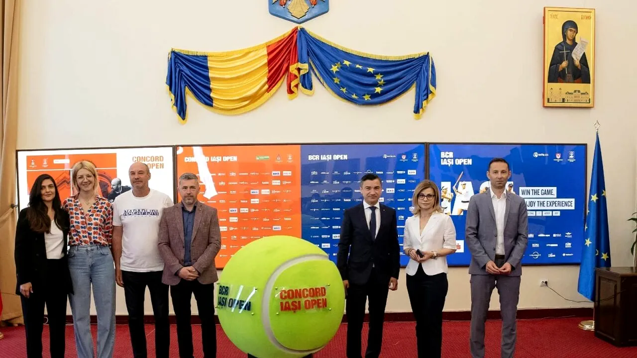 Orașul Iași, printre cele 35 din lume care organizează în același an turnee de tenis profesionist masculin și feminin. Un turneu pentru copii a fost mutat de la Kiev