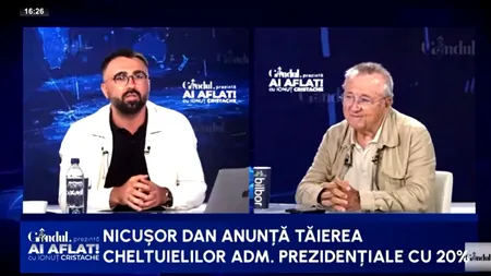 Ion Cristoiu: „Orice capitalist încearcă să tragă pe sfoară STATUL