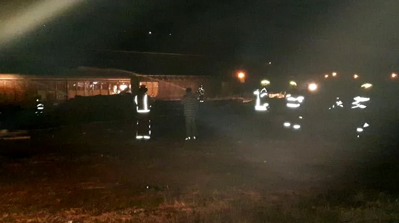 Pericol de explozie din gara Breaza a fost înlăturat: Incendiul a fost lichidat