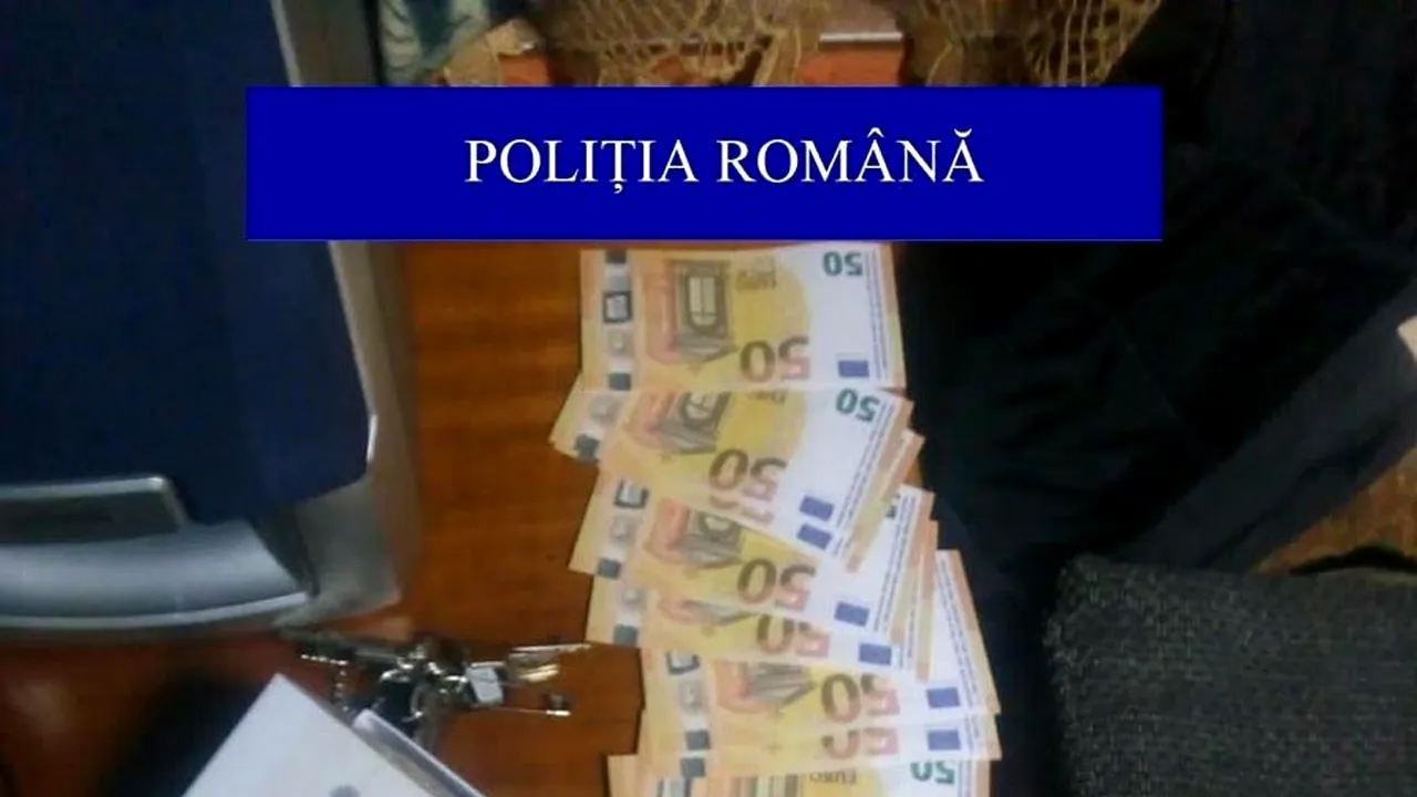 Un român de 24 de ani a cumpărat bunuri cu bani falși