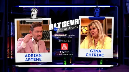GINA CHIRIAC, despre puterea cuvintelor și manifestare: ”Devenim ceea ce gândim!” | ALTCEVA CU ADRIAN ARTENE
