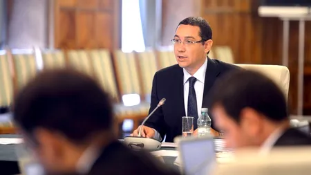 Ponta le cere miniștrilor să îndepărteze persoanele suspecte de corupție: 