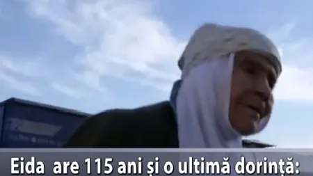 VIDEO emoționant. Ultima dorință a celei mai bătrâne refugiate din lume