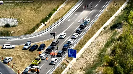 Așa cum a fost anunțat, se circulă pe CENTURA Tg Jiu/Ministrul Sorin GRINDEANU a transmis live momentul deschiderii