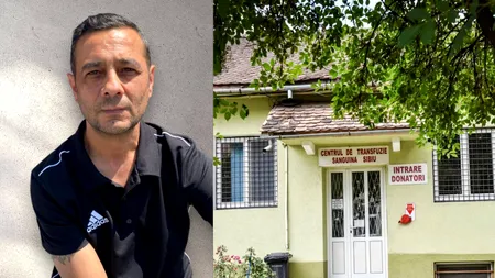Din 1999, un sibian a donat 54,5 LITRI de sânge pentru a salva cât mai multe vieți: „Mă simt împlinit, simt că e important să ajut”