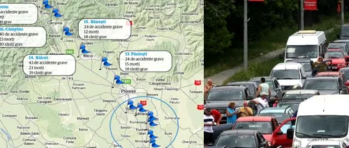 SEZONUL DE IARNĂ pe DN1. Harta celor mai periculoase puncte pe traseul București-Brașov. Șeful Poliției Rutiere: „Autostrada a eliminat doar UN SFERT din problemă