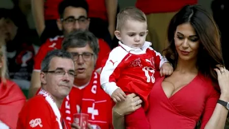 Cine este tânăra care a atras toate privirile suporterilor la meciul Elveția - Polonia