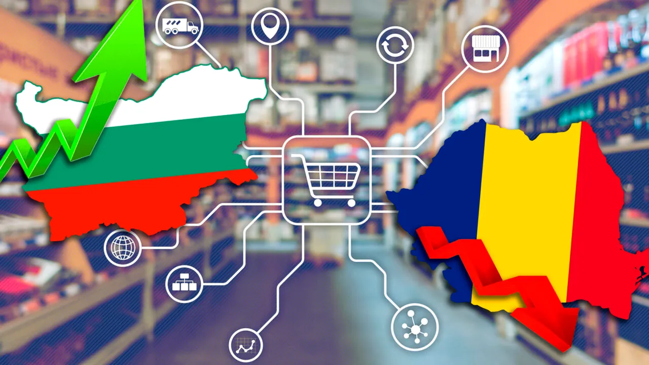 Vecinii bulgari o duc mai bine decât noi. România, pe ultimul loc la vânzările în retail din UE