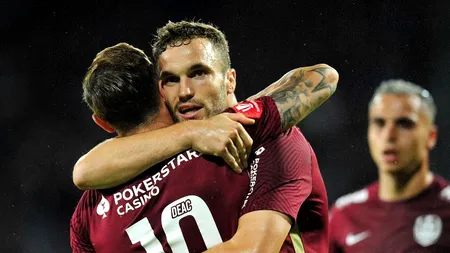 Victorie și meci de 6 goluri pentru campioana CFR Cluj în Superliga! Nocturna a căzut pentru 30 minute în Gruia