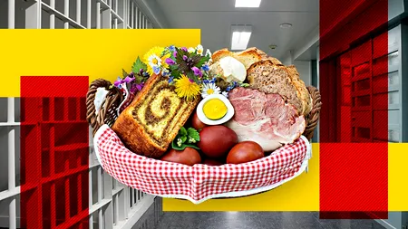 Cum petrec deținuții Paștele. Meniu de sărbătoare și programe speciale în penitenciare